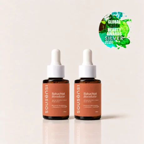 DUO Sérum Bakuchiol Biocellular Sousènsi: dois frascos de 30 ml